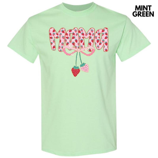 Mama Strawberry Coquette Gildan Short Sleeve T-Shirt 'NLB'