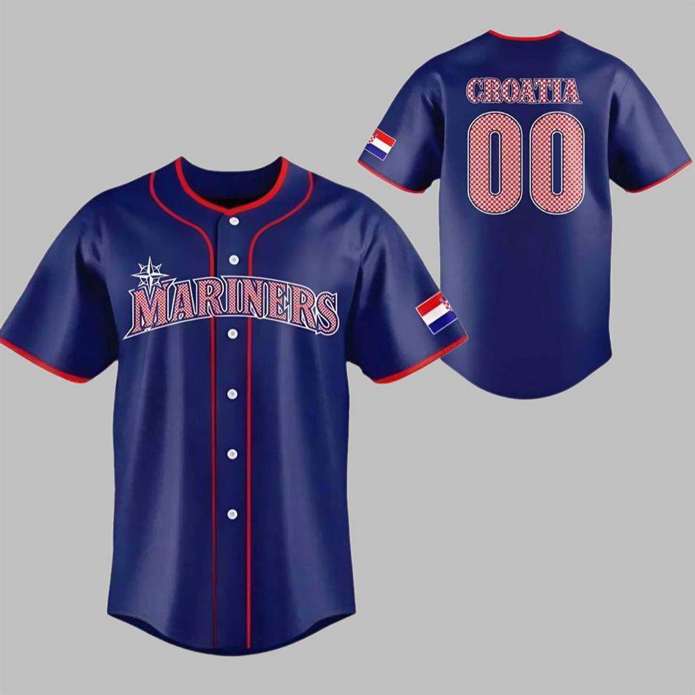 Mariners Croatian Heritage Jersey 2025 Giveaway - Grishko.com