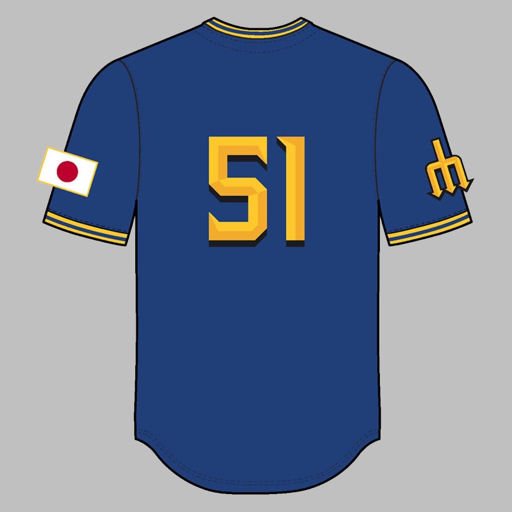 Mariners Japanese Heritage Day Jersey Giveaway 2025 - Grishko.com