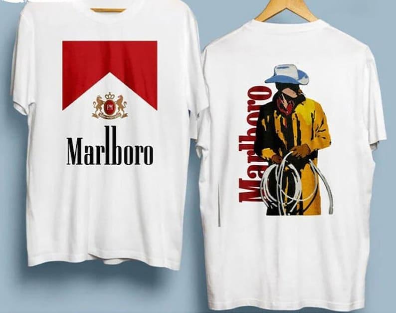 Marlboro Cowboy Wild West Shirt, Country Music, gift for boyfriend  T-shirt, sweater and Hoodie 2 sides