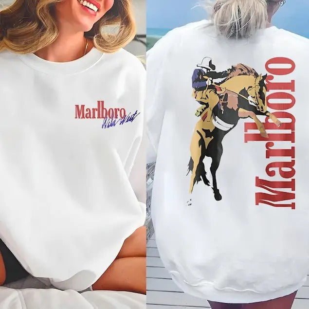 Marlboro Cowboy Wild West Shirt,Boho Shirt, Cowboy Rodeo Tshirt, Country Music, Country Music Shirt, Cowboy Killer  T-shirt, sweater and Hoodie 2 sides