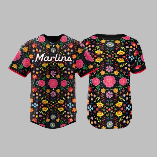 Marlins Mexican Heritage Celebration Jersey 2025 Giveaway - Grishko.com