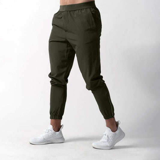 Men's Performance Joggers - OD Green, All Seasons, 4-Way Stretch Fabric