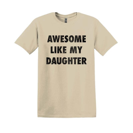 Mens Awesome Like My Son Sweatshirt, Gifts from Daughter, Funny Dads Hoodie, Husband Gifts, Shirt Gift for Dad Dad's Gift
