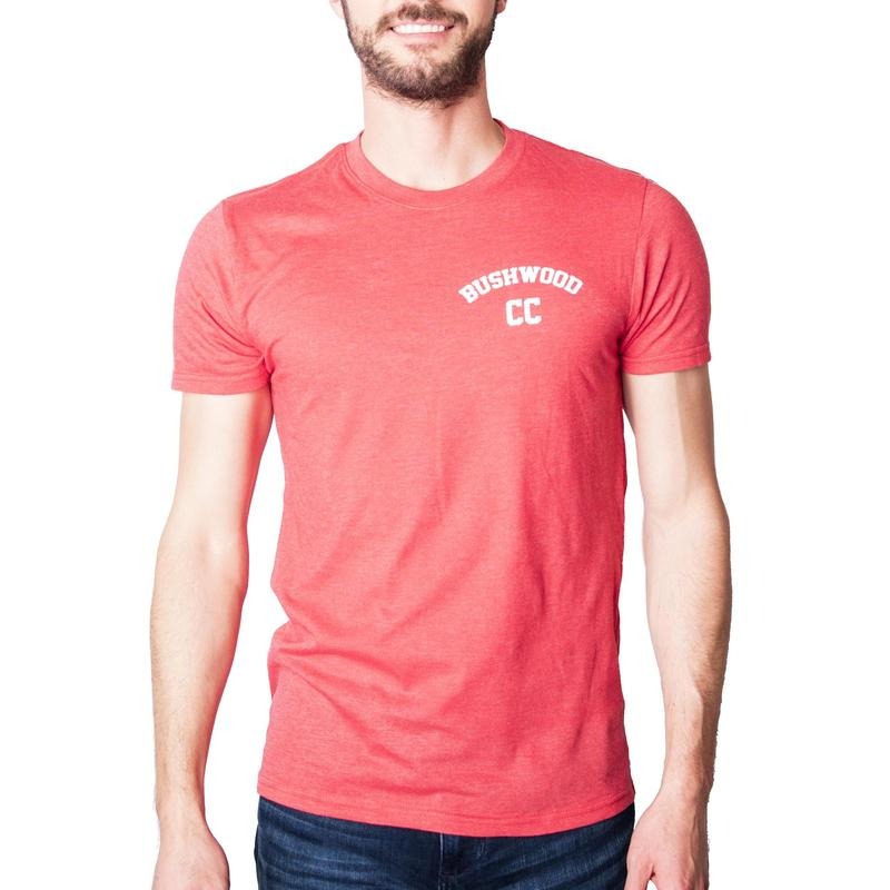 Mens Bushwood Country Club Shirt Golfing T shirt Funny Tees Golf Gift for Dad Mens Funny T Shirts Cool Vintage Fashion T-Shirt Gift Red