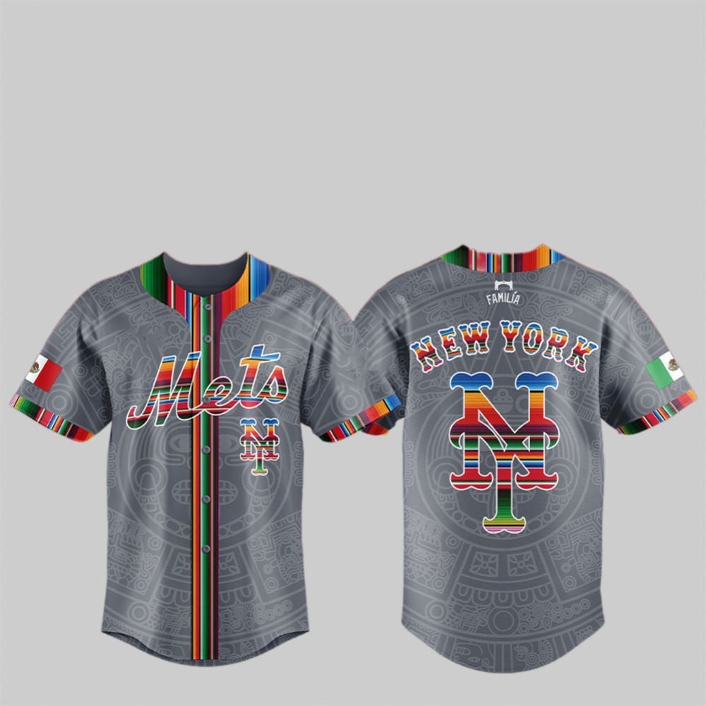 Mets Mexican Heritage Night Jersey 2025 - Grishko.com