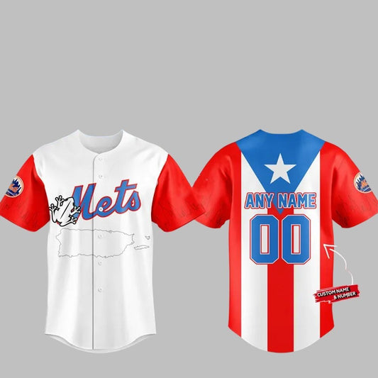 Mets Puerto Rican Heritage Jersey 2025 - Grishko.com