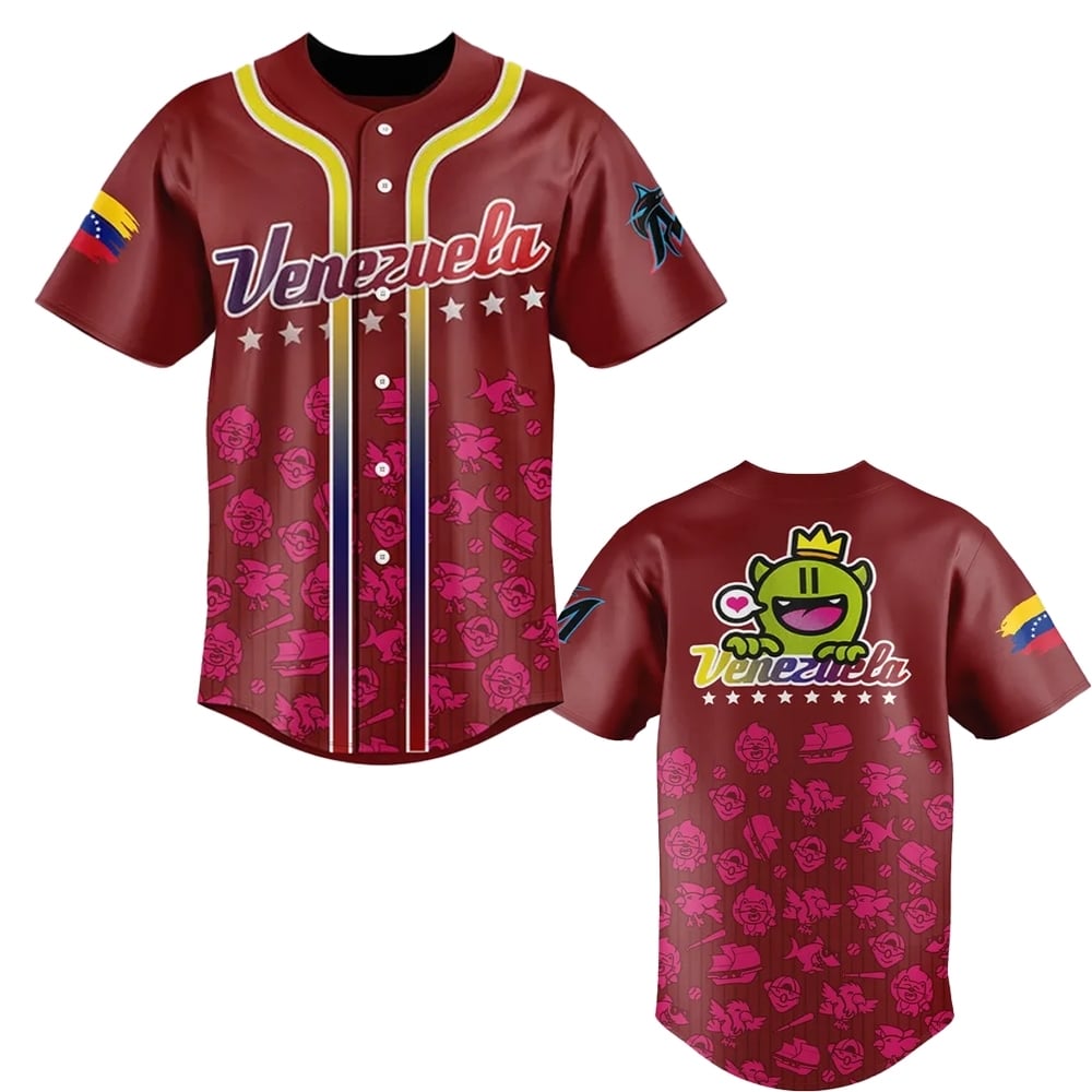 Miami Marlins 2025 Venezuelan Heritage Celebration Jersey - Grishko.com
