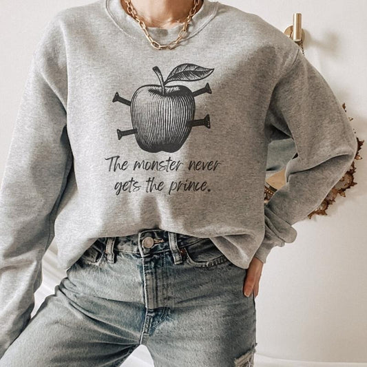 Mind F*ck Series Sweatshirt, the Monster Never Gets the Prince Hoodie, Lana Myers Sweater, Book Lover Gift, Bookish Womenswear Shirt