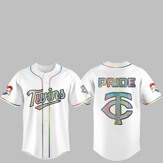 Minnesota Twins LGBTQ Pride Night 2025 Jersey - Grishko.com