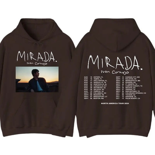 Mirada Tour 2024 Hoodie, Ivan Cornejo Mirada Pullover Hoodie, Mirada 2024 Tour Merch, Gift for Fan