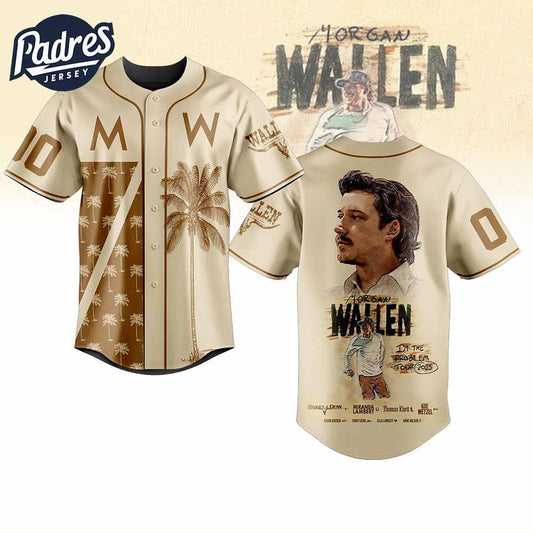Morgan Wallen Baseball Jersey I’m The Problem Tour 2025 Edition - Padres Jersey Oasis: Elevate Your Baseball Style Game