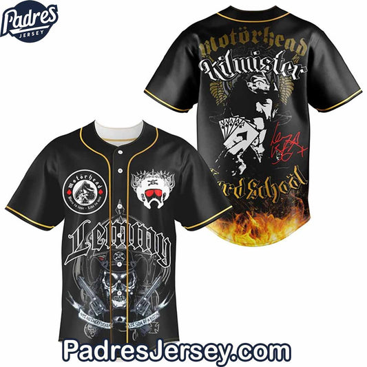 Motörhead 2025 Baseball Jersey - Padres Jersey Oasis: Elevate Your Baseball Style Game