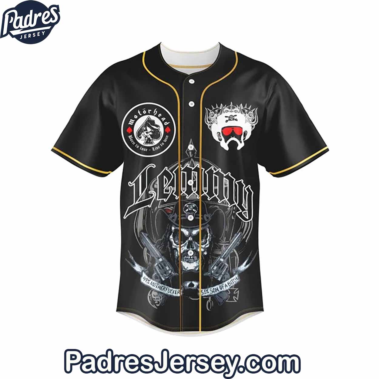 Motörhead 2025 Baseball Jersey - Padres Jersey Oasis: Elevate Your Baseball Style Game