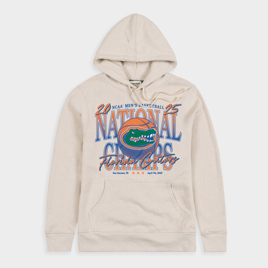 Florida Men's Basketball 2025 National Champs Hoodie Style001