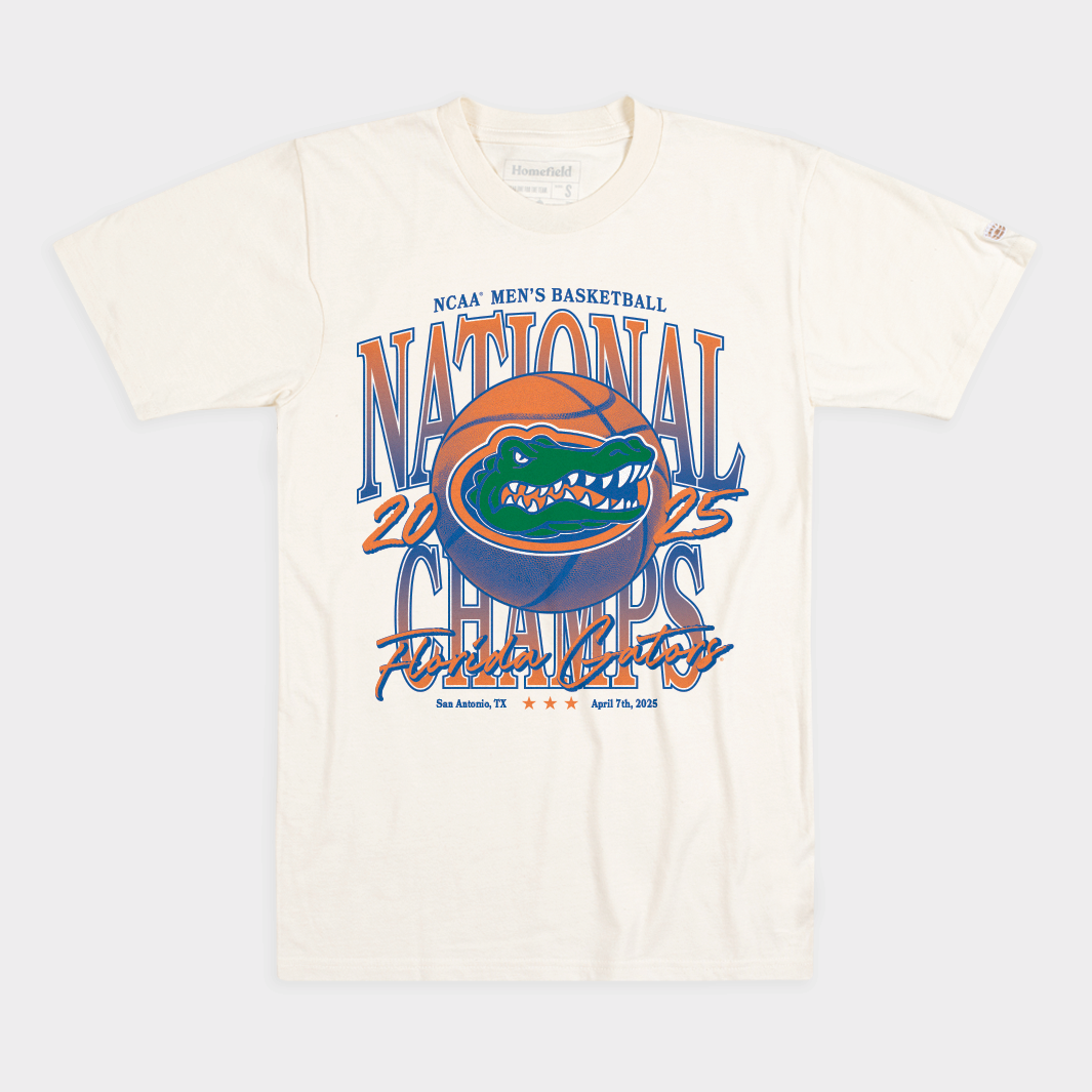 Florida Men's Basketball 2025 National Champs Tee Style001