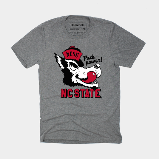 Vintage NC State Slobbering Wolf Tee Style001