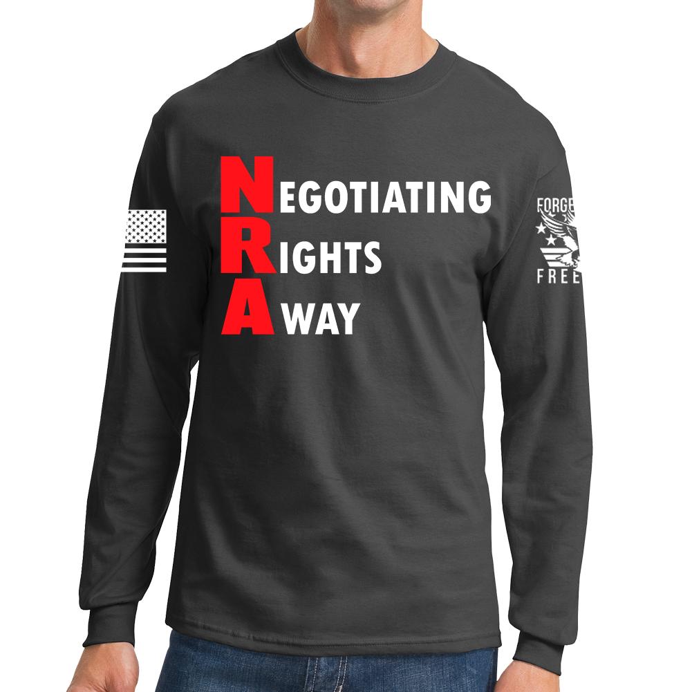 Negotiating Rights Away Long Sleeve T-shirt