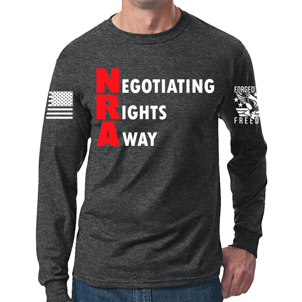 Negotiating Rights Away Long Sleeve T-shirt