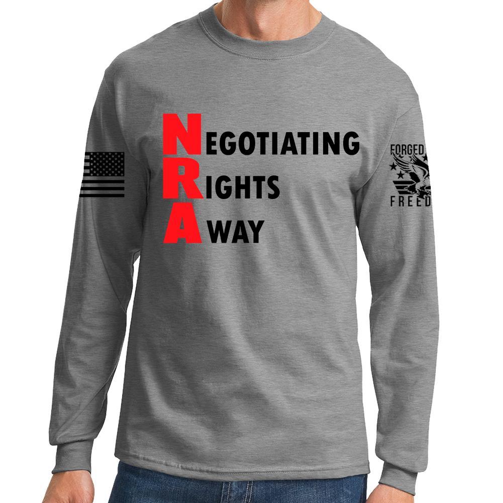 Negotiating Rights Away Long Sleeve T-shirt