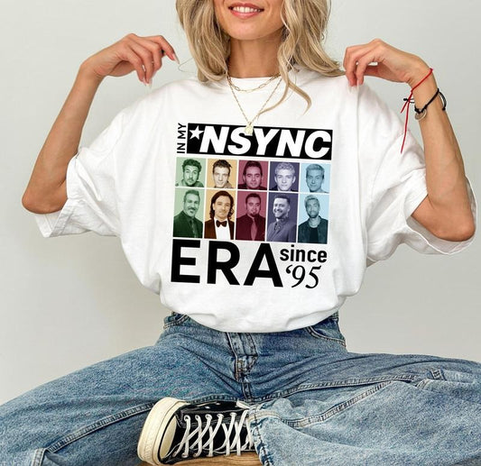 NSYNC Shirt, NSYNC Merch, In My NSYNC Era Shirt, Nsync Tee, Nsync T-Shirt, Nsync Fans, Fans Merch Nsync, Sweatshirt, Hoodie