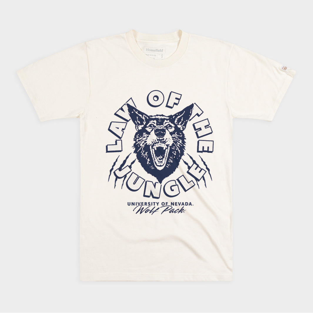 Nevada Wolf Pack "Law of the Jungle" Vintage Tee