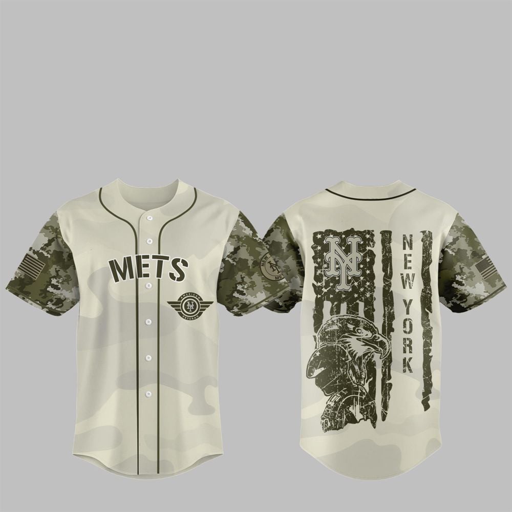 NY Mets 2025 Armed Forces Day Night Jersey - Grishko.com