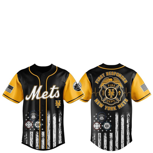 NY Mets First Responders 2025 Baseball Jersey Jogger Hat - Grishko.com