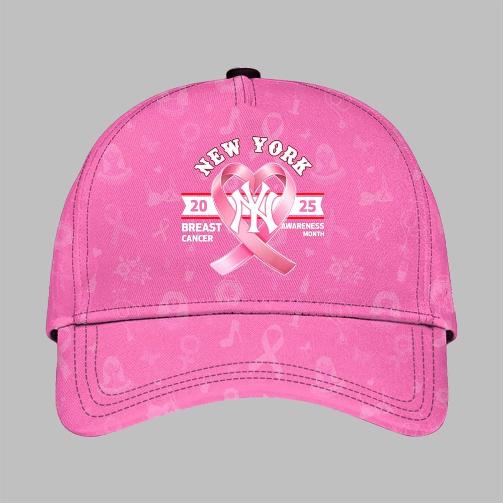 NY Yankees 2025 Breast Cancer Awareness Month Jersey - Grishko.com