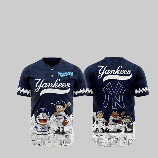 NY Yankees Doraemon Jersey 2025 - Grishko.com
