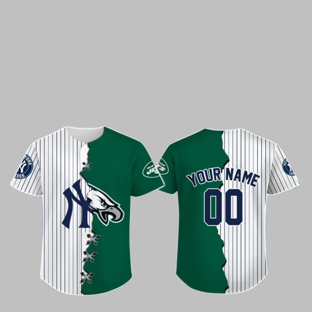 NY Yankees X NY Jets Jersey 2025 - Grishko.com