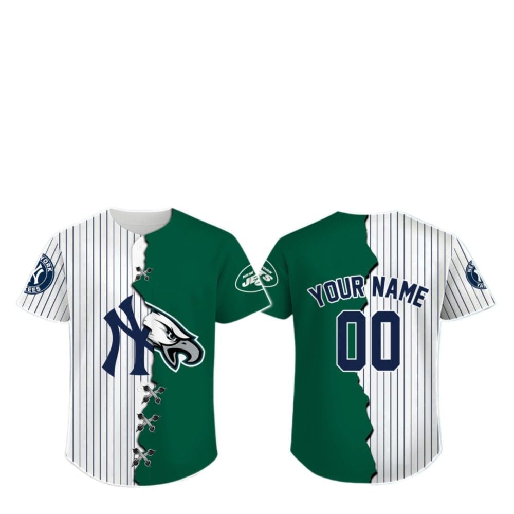 NY Yankees X NY Jets Jersey 2025 - Grishko.com