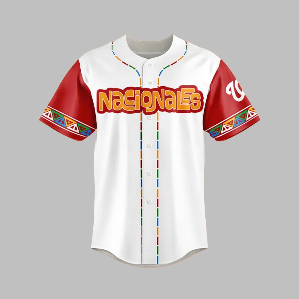 Nationals 2025 Hispanic Heritage Night Jersey - Grishko.com