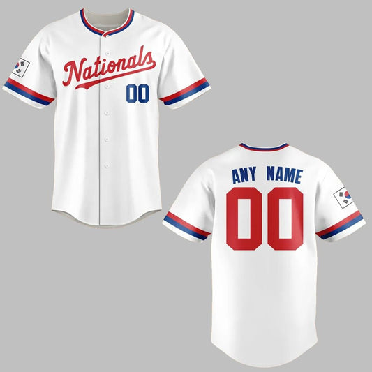 Nationals 2025 Korean Heritage Night Jersey - Grishko.com