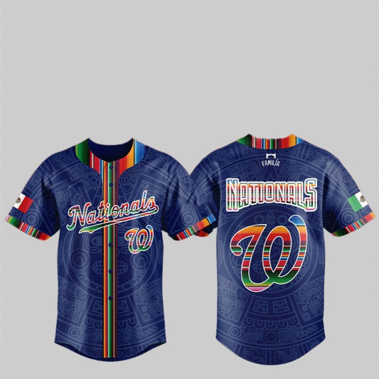 Nationals Mexican Heritage Night Jersey 2025 - Grishko.com