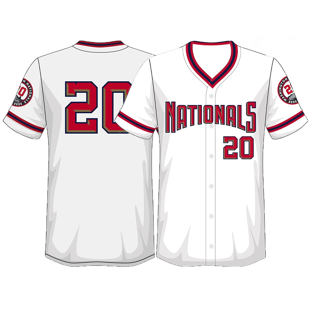Nationals NATS20 2005 Jersey 2025 Giveaway - Grishko.com