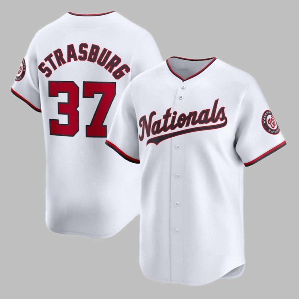 Nationals Stephen Strasburg 37 Jersey 2025 - Grishko.com