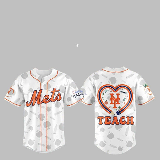 New York Mets Teacher Appreciation Jersey 2025 - Grishko.com