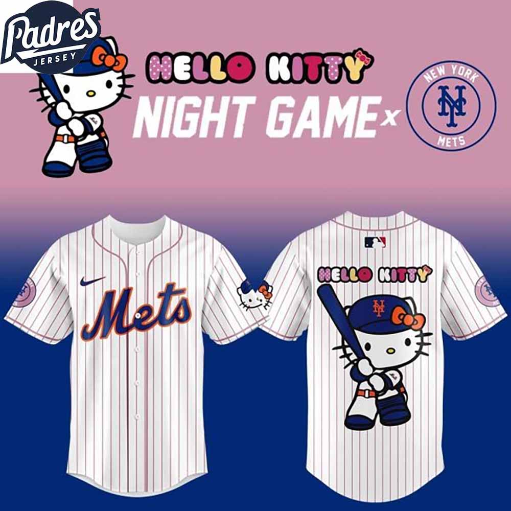 New York Mets x Hello Kitty Night Game 2025 Baseball Jersey Style - Padres Jersey Oasis: Elevate Your Baseball Style Game