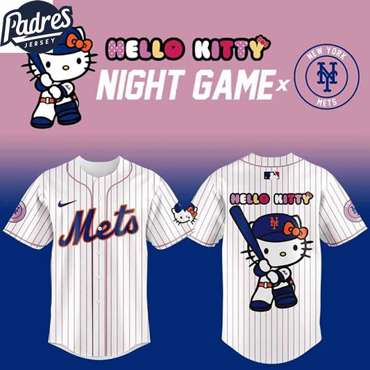 New York Mets x Hello Kitty Night Game 2025 Baseball Jersey Style - Padres Jersey Oasis: Elevate Your Baseball Style Game