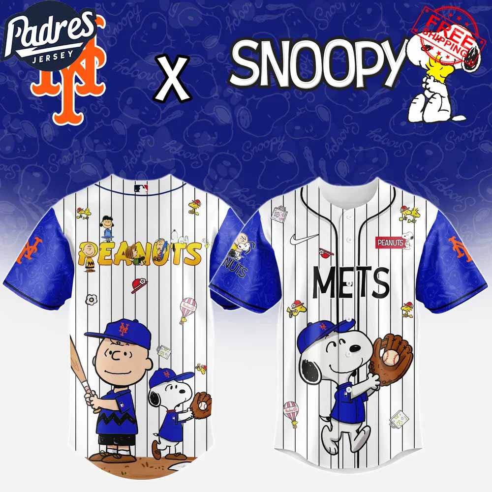 New York Mets x Peanuts Night 2025 Limited Edition Baseball Jersey - Padres Jersey Oasis: Elevate Your Baseball Style Game