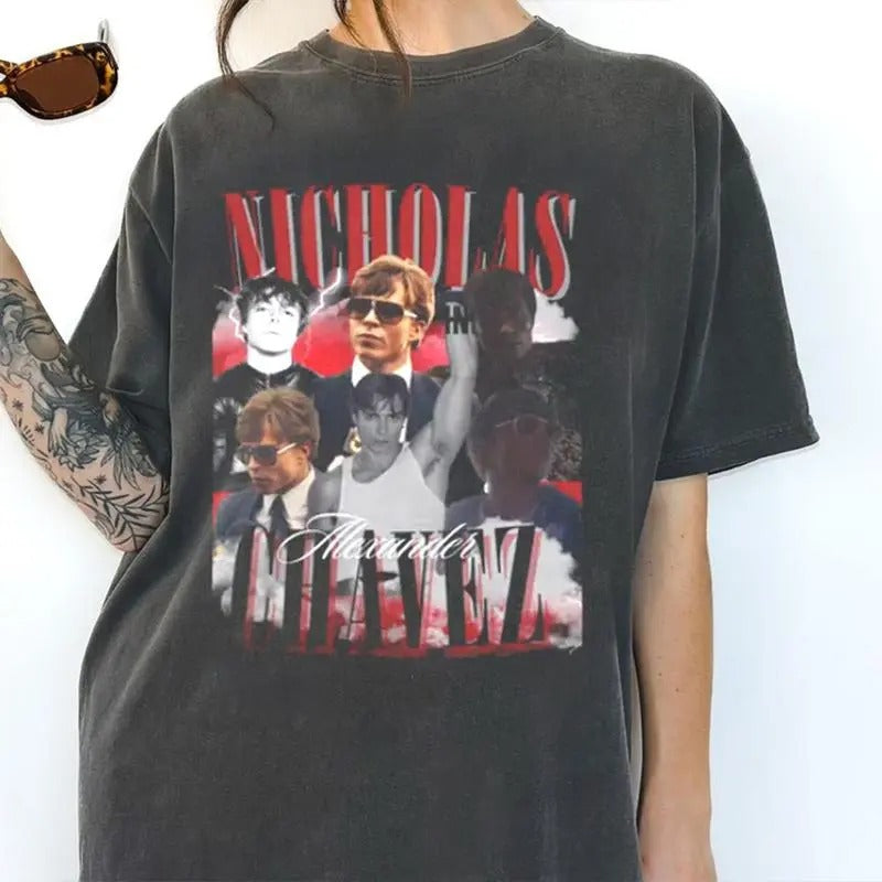 Nicholas Alexander Chavez Monsters tshirt, Nicholas Chavez Shirt, Menendez Brothers Shirt, Monsters Shirt, Cooper Koch Shirt, Tv Show Shirt Streetwear
