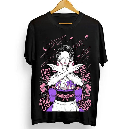 Nico Robin T-Shirt One Piece Luffy Zoro Strip Anime Pirate Tshirt Tee All Size