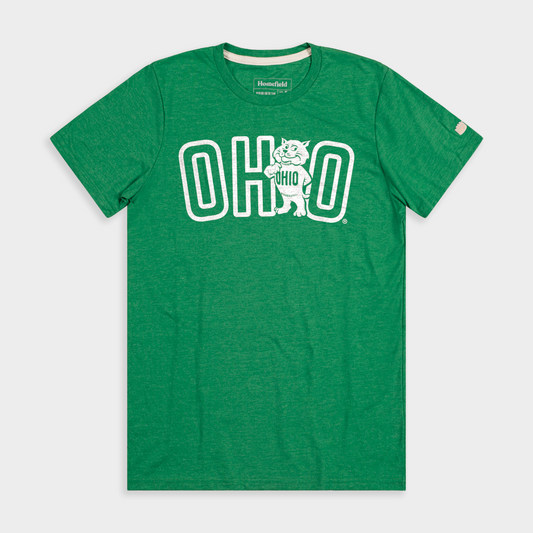 Vintage Ohio Bobcats Rufus Tee Style001