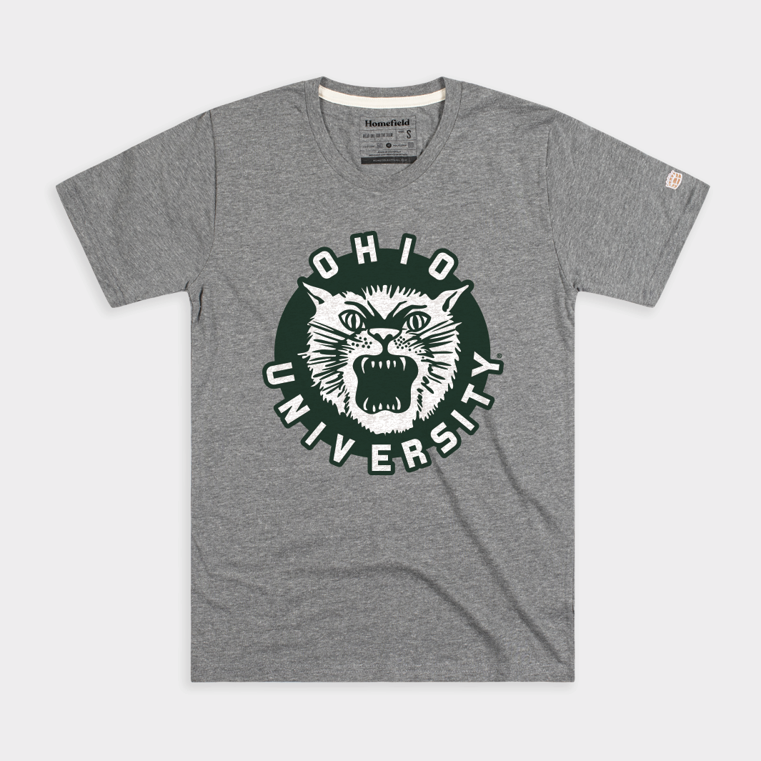 Vintage Ohio Bobcats Logo Shirt Style001