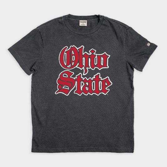 Ohio State Gothic Vintage Heavyweight Tee Style001