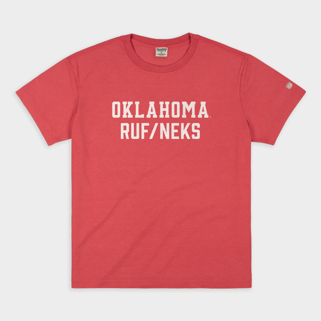 Oklahoma RUF/NEKS Vintage Heavyweight Tee Style001