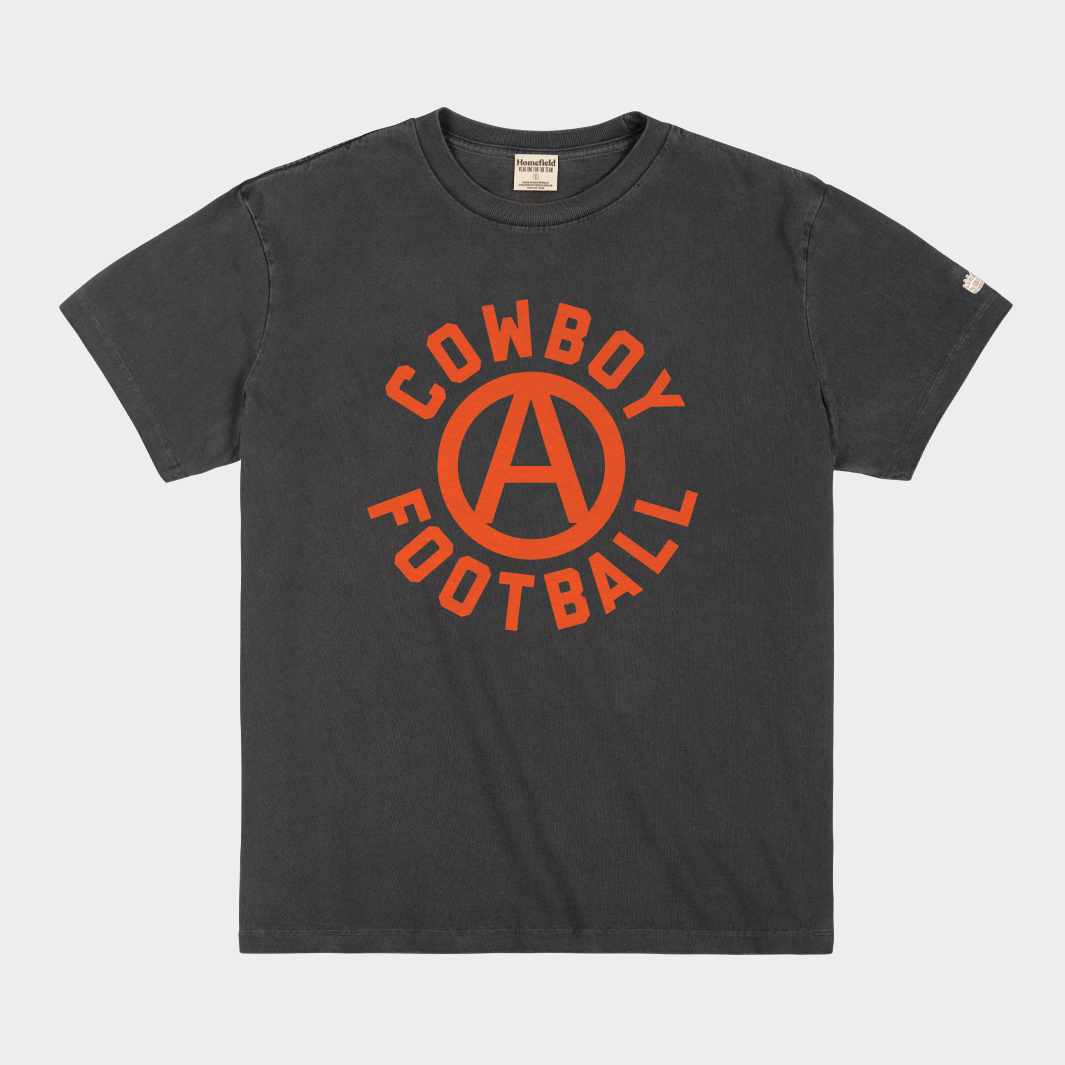 Oklahoma State Cowboys Football 2024 Vintage Heavyweight Tee Style001