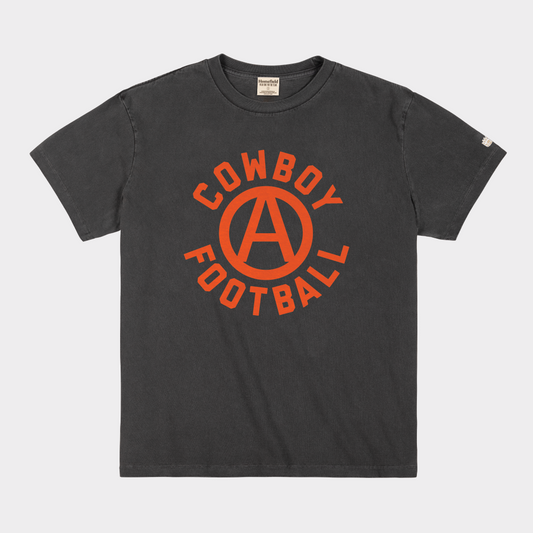 Oklahoma State Cowboys Football 2024 Vintage Heavyweight Tee Style001