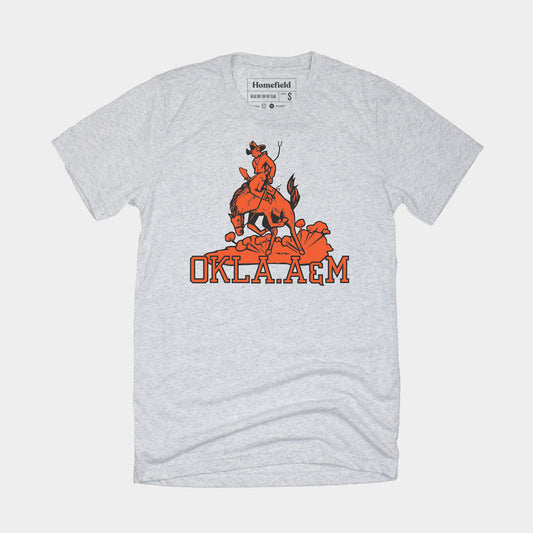 Vintage Oklahoma A&M Tee Style001
